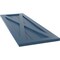 Ekena Millwork True Fit PVC Single X-Board Farmhouse Fixed Mount Shutters, Sojourn Blue, 12W x 42H, PR TFP001FH12X042HB - alternate 7
